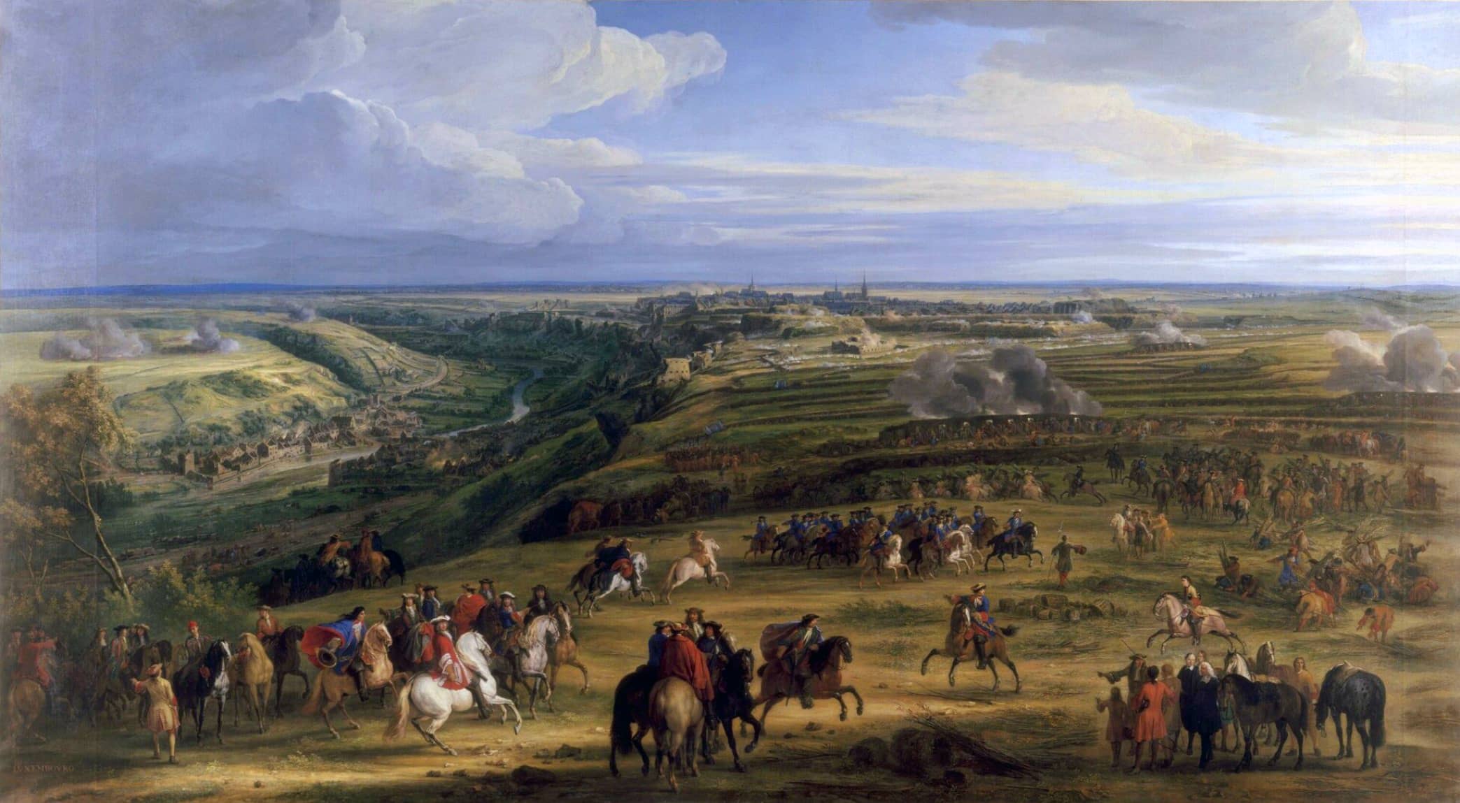 The capture of Luxembourg in June 1684